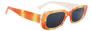 ORANGE - Fashion Print Design Sunglasses -4 colors - Ships from The USA - Sunglasses at TFC&H Co.