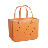 Orange red - Boggs Beach Bag - handbag at TFC&H Co.