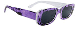 PURPLE - Fashion Print Design Sunglasses -4 colors - Ships from The USA - Sunglasses at TFC&H Co.