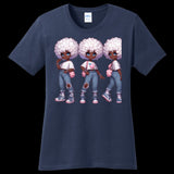 Womens T-Shirt Navy - Cotton Candy Stylie Teen's T-shirt - Teens T-Shirt at TFC&H Co.