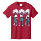 Kids T-Shirts Red - Cotton Candy Stylie Girl's T-shirt - girls tee at TFC&H Co.