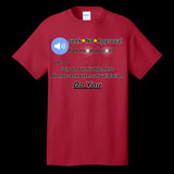 Mens T-Shirt Red - Seek No Approval Defined Men's T-shirt - mens t-shirt at TFC&H Co.