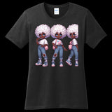 Womens T-Shirt Black - Cotton Candy Stylie Teen's T-shirt - Teens T-Shirt at TFC&H Co.