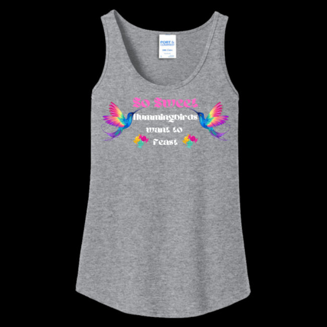 WOMENS TANK TOP ATHLETIC-HEATHER So Sweet Women's Tank Top - Ships from The USA - women's tank top at TFC&H Co.