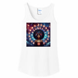 Womens Tank Top White - Celestial Zodiac Women's Tank Top - womens tank top at TFC&H Co.