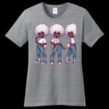 Womens T-Shirt Athletic-Heather - Cotton Candy Stylie Teen's T-shirt - Teens T-Shirt at TFC&H Co.