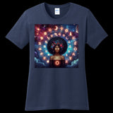 Womens T-Shirt Navy - Celestial Zodiac Women's T-Shirt - womens t-shirt at TFC&H Co.