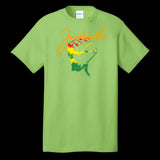 UNISEX T-SHIRT LIME - Juneteenth Unisex T-shirt - Ships from The US - Unisex T-Shirt at TFC&H Co.