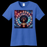 Womens T-Shirt Royal-Blue - Celestial Zodiac Women's T-Shirt - womens t-shirt at TFC&H Co.
