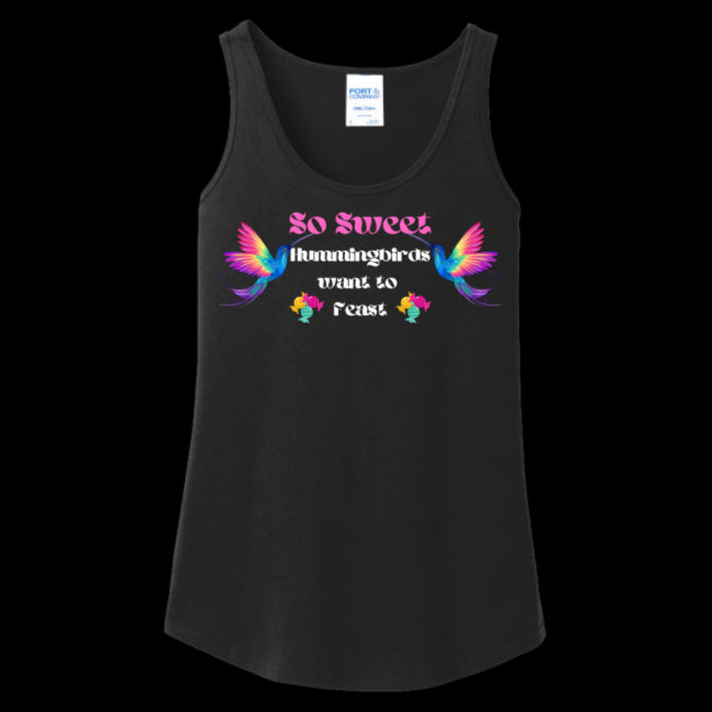 WOMENS TANK TOP BLACK So Sweet Women's Tank Top - Ships from The USA - women's tank top at TFC&H Co.