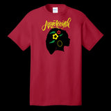 UNISEX T-SHIRT RED - Silhouette of Life Unisex Juneteenth T-shirt - Ships from The US - Unisex T-Shirt at TFC&H Co.