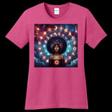 Womens T-Shirt Sangria - Celestial Zodiac Women's T-Shirt - womens t-shirt at TFC&H Co.