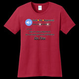 Womens T-Shirt Red - Seek No Approval Defined Women's Tee - womens t-shirt at TFC&H Co.