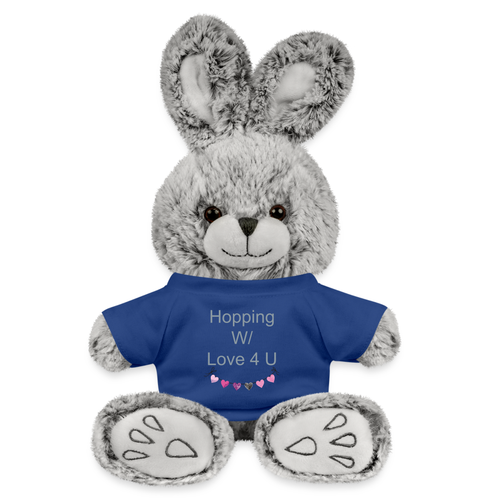 royal blue - Hopping with Love Valentine's Day Rabbit - Stuffed Rabbit at TFC&H Co.