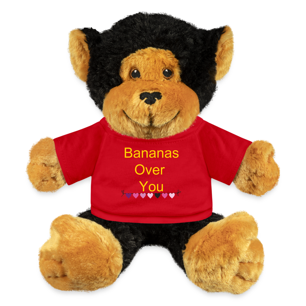 red Bananas Over You Valentine's Day Monkey - Stuffed Monkey at TFC&H Co.