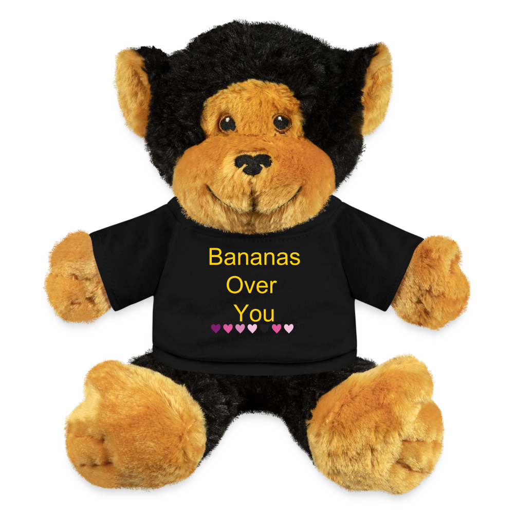 black Bananas Over You Valentine's Day Monkey - Stuffed Monkey at TFC&H Co.