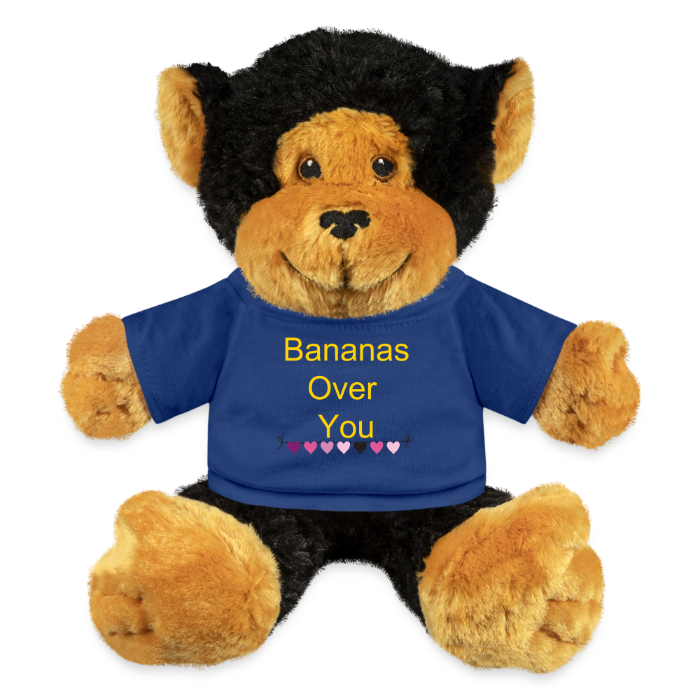 royal blue Bananas Over You Valentine's Day Monkey - Stuffed Monkey at TFC&H Co.