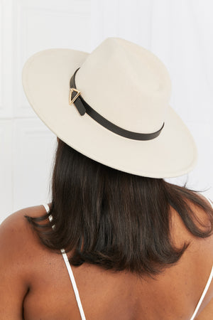 BEIGE ONE SIZE - Fame Ride Along Fedora Hat - Ships from The USA - Hat at TFC&H Co.
