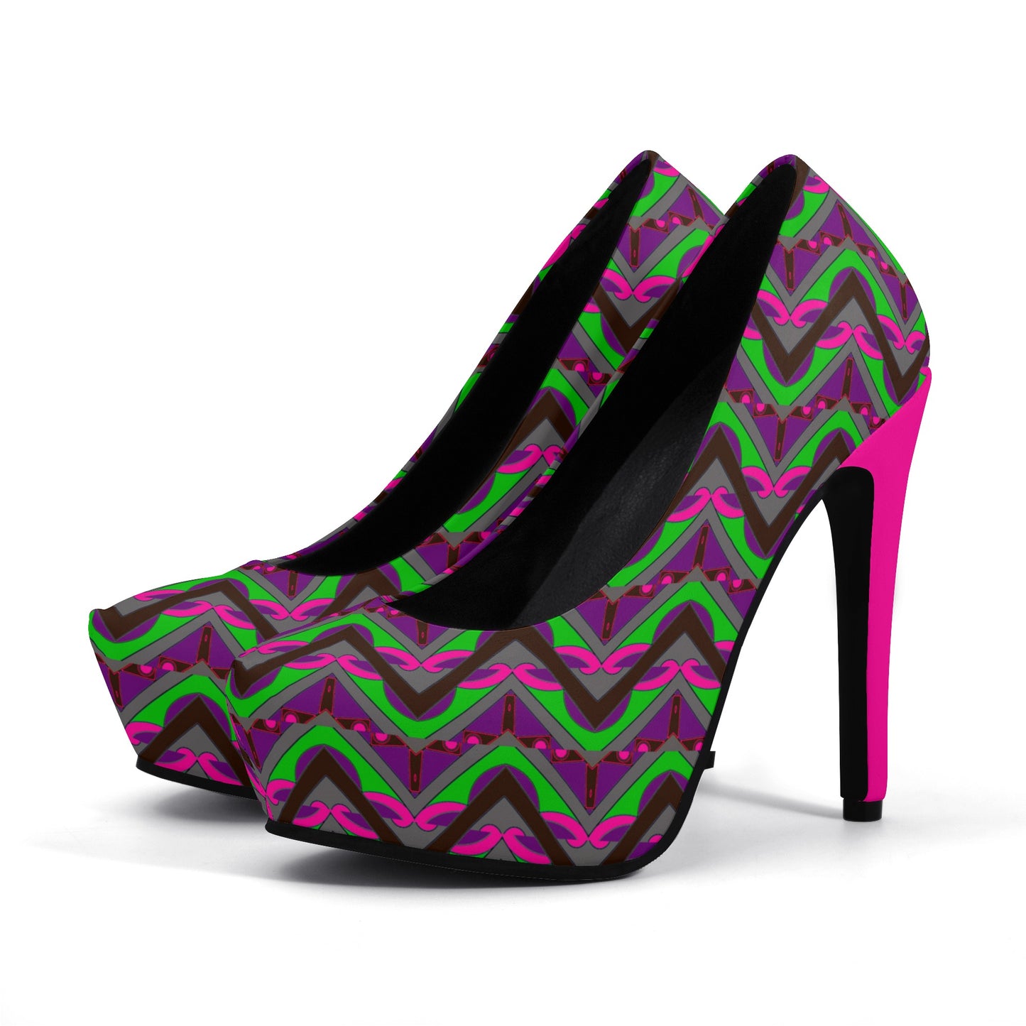 Maze Women Platform Pumps 5 Inch High Heels - women's shoes at TFC&H Co.