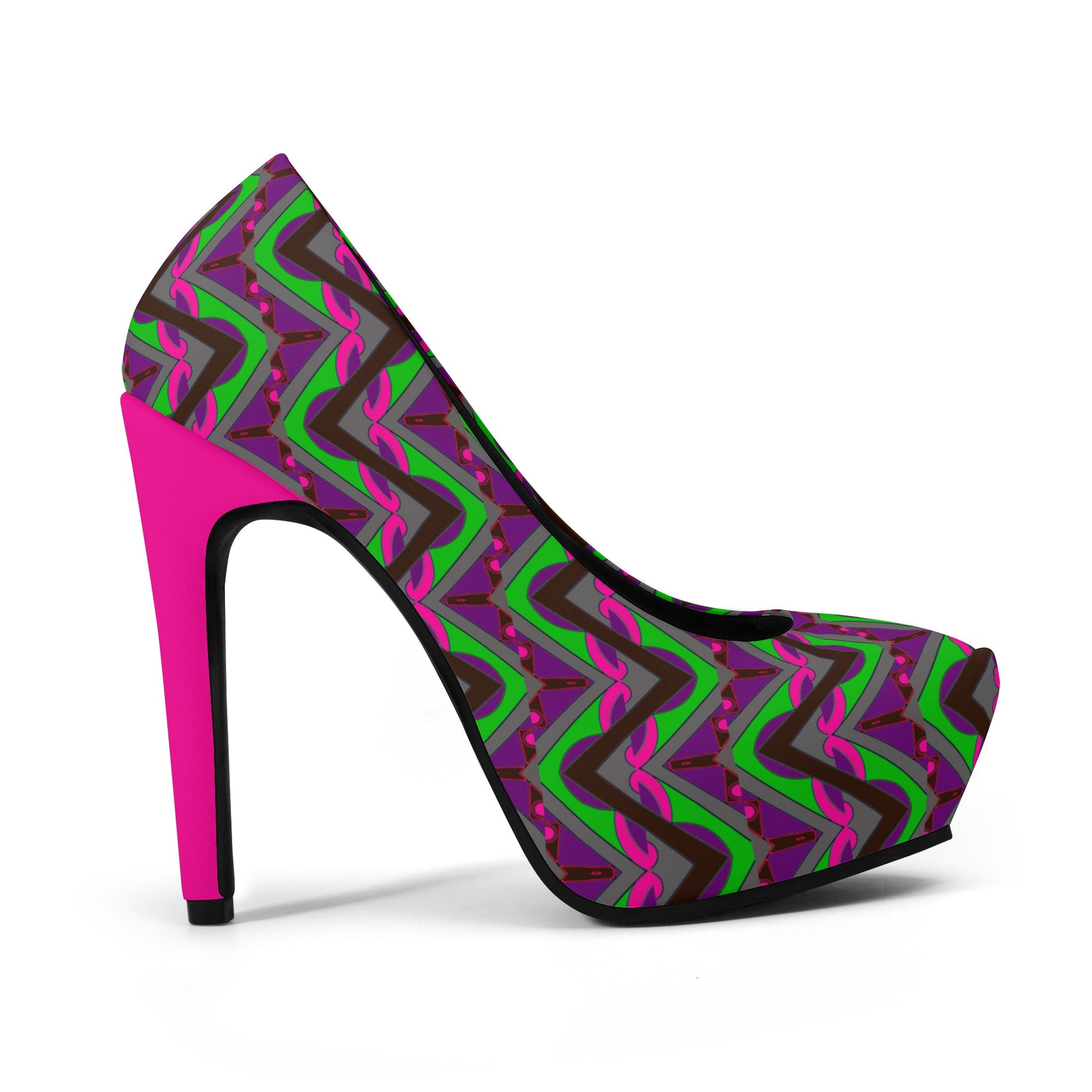 Maze Women Platform Pumps 5 Inch High Heels - women's shoes at TFC&H Co.