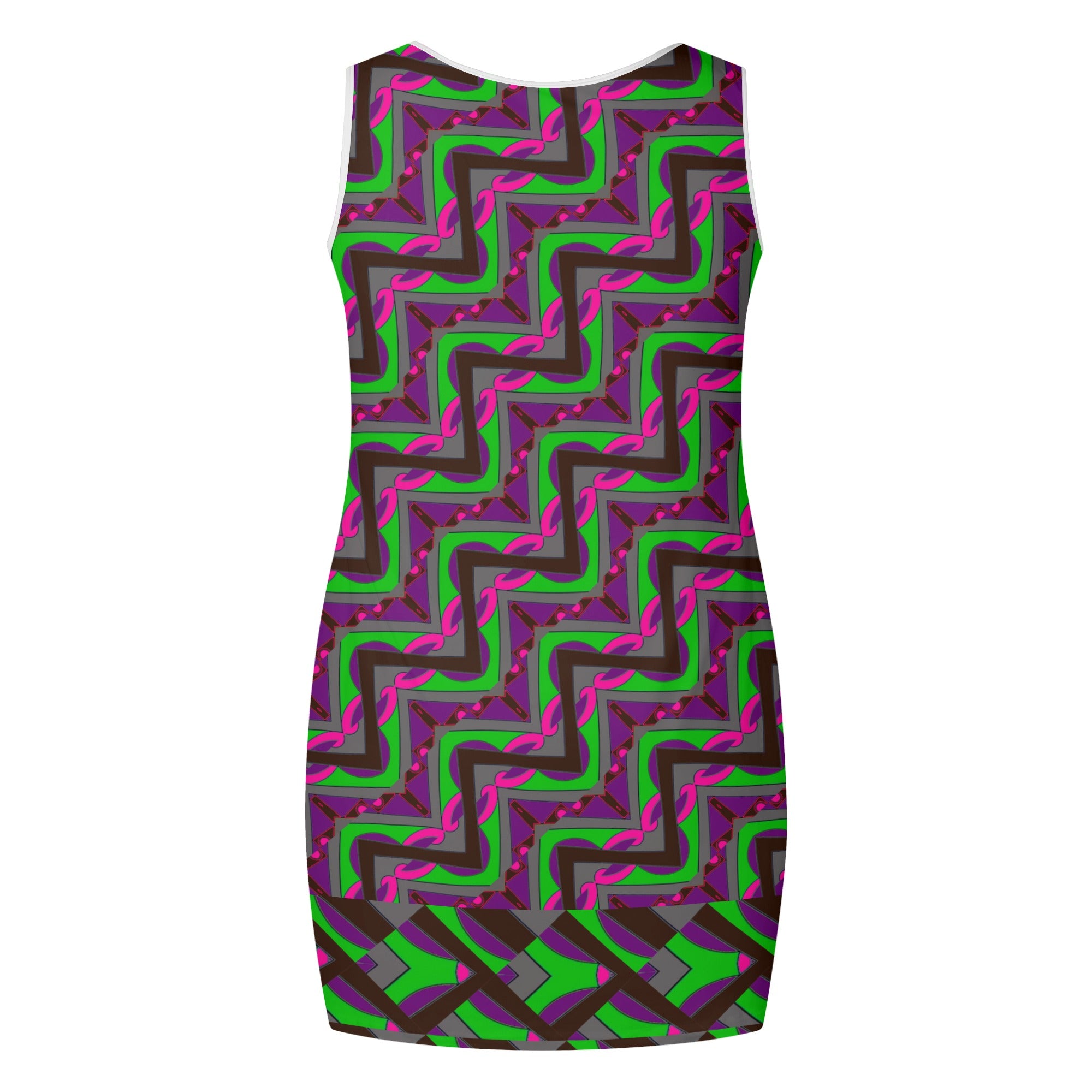 - Sling Shot Maze Womens Sleeveless Mini Dress - womens dress at TFC&H Co.