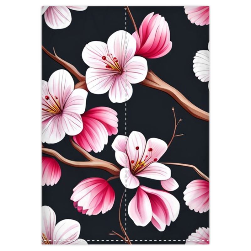 Cherry Blossom Silk Duvet Covers & Pillow Case - Silk Duvet Covers at TFC&H Co.