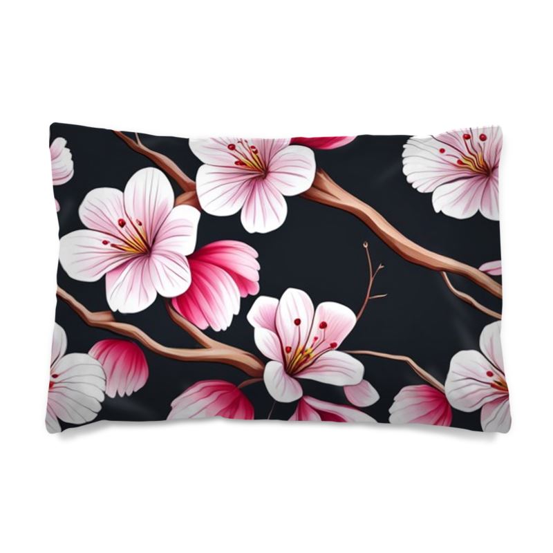 - Cherry Blossom Silk Duvet Covers & Pillow Case - Silk Duvet Covers at TFC&H Co.