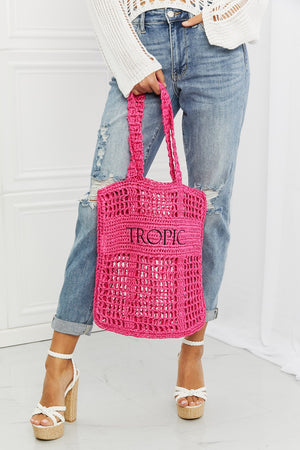 - Fame Tropic Babe Straw Tote Beach Bag - Ships from The US - handbags at TFC&H Co.