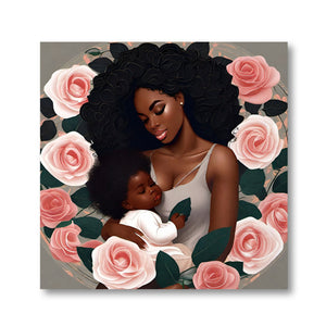 Mother's Love Photo Tile (4 pack magnetic) - wall art at TFC&H Co.