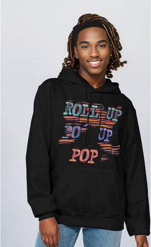 Roll Up Po' Pop Rave Edition Unisex Hoodie | Champion - unisex hoodie at TFC&H Co.