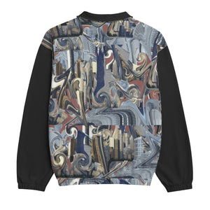 Mirage Unisex Half Zipper Stand-up Collar Sweatshirt | 100% Cotton - unisex sweaters at TFC&H Co.