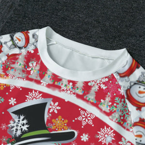 Snow Man's Delight Men's Christmas Pajamas - men's pajama set at TFC&H Co.