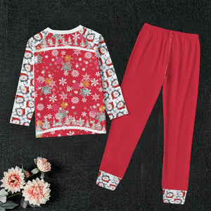 - Snow Man's Delight Kid's Christmas Pajamas - kids pajama set at TFC&H Co.