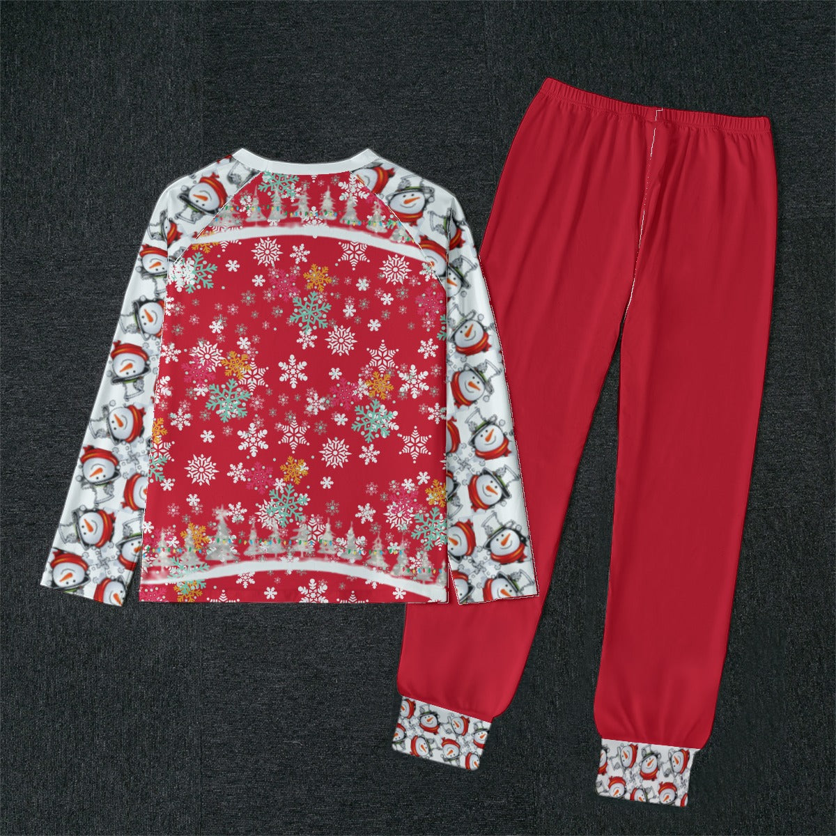Snow Man's Delight Men's Christmas Pajamas - men's pajama set at TFC&H Co.