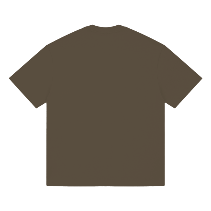 Respect Men's Heavyweight Earth Tone Loose Fit FOG 100% Cotton T-Shirt - men's t-shirt at TFC&H Co.