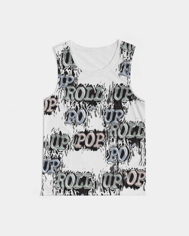 - Roll Up Po' Up Pop Men's Sports Tank - mens tank top at TFC&H Co.