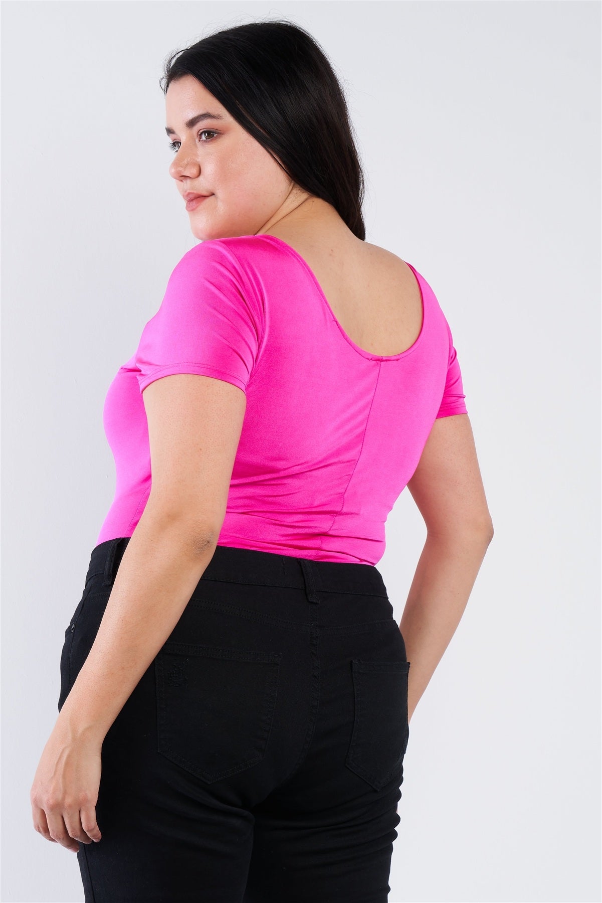 Voluptuous (+) Plus Size Bodysuit - 2 colors - women's shirt at TFC&H Co.