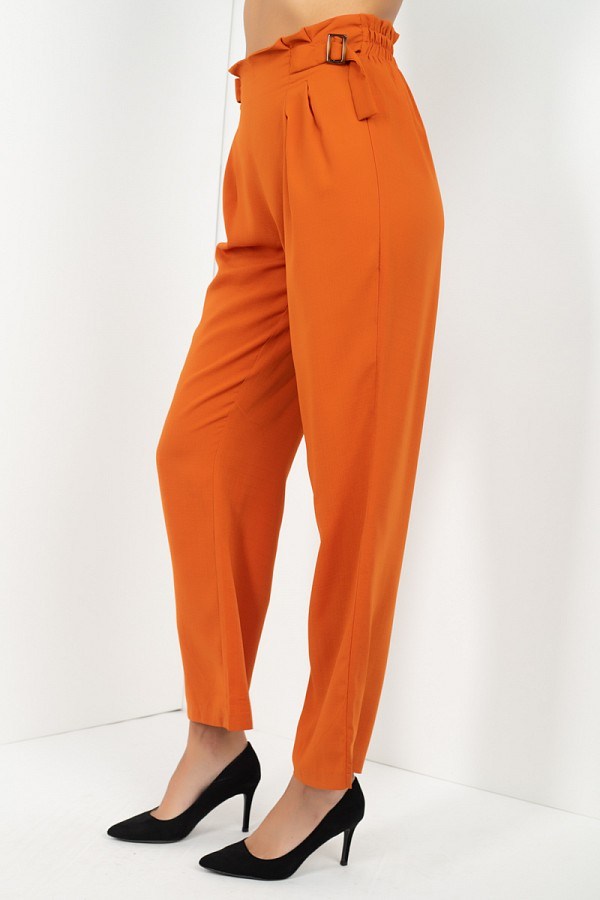 - High Waist Paperbag Wide Pants - 2 colors - womens pants at TFC&H Co.