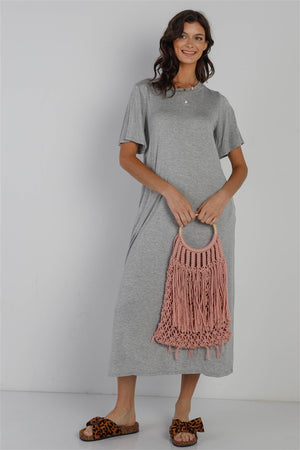 Short Sleeve Midi Dress - women's dress at TFC&H Co.