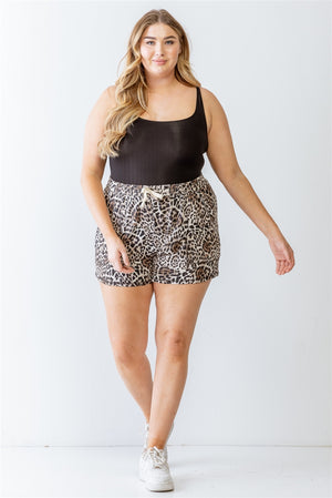 Two Pocket High Waist Shorts Voluptuous (+) Plus Size - Ships from The US - women's shorts at TFC&H Co.