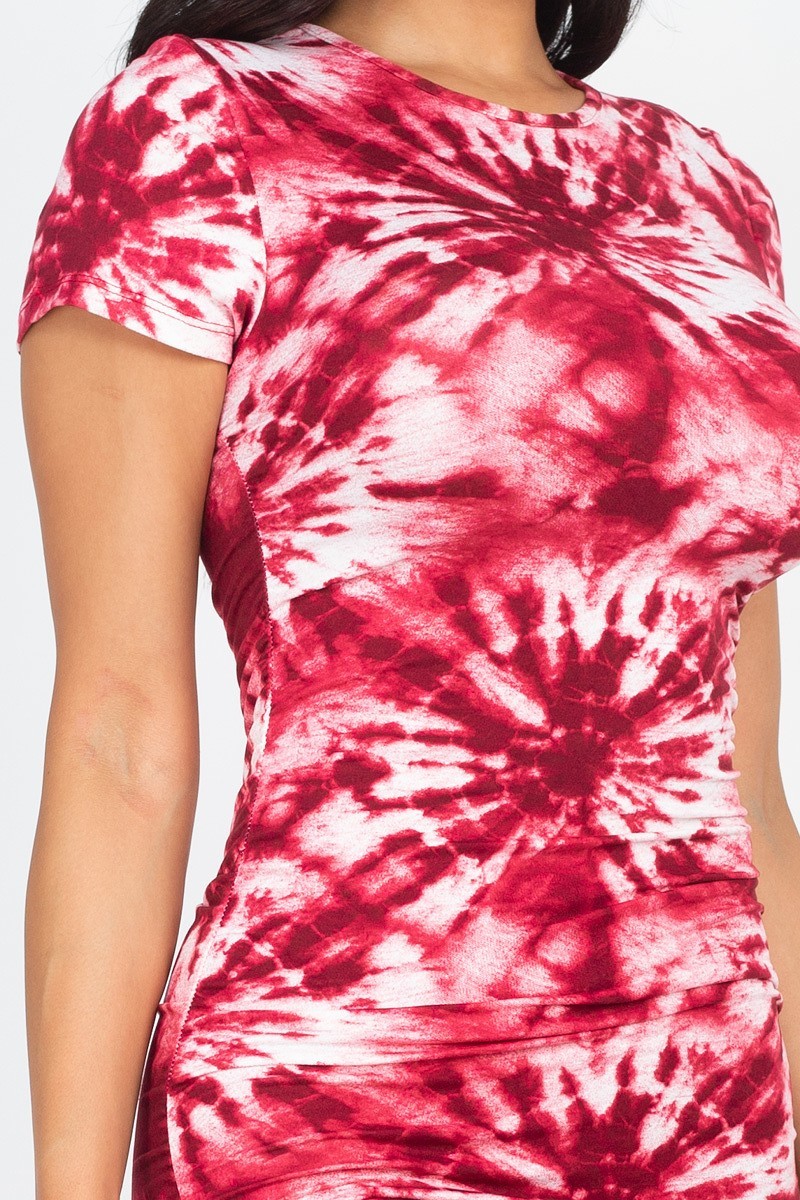 - Tie-dye Printed Dress - 4 colors - Ships from The US - womens dress at TFC&H Co.