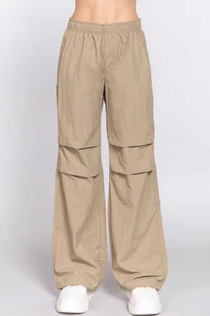 - Waist Elastic Parachute Pants - 3 colors to choose from - womens pants at TFC&H Co.