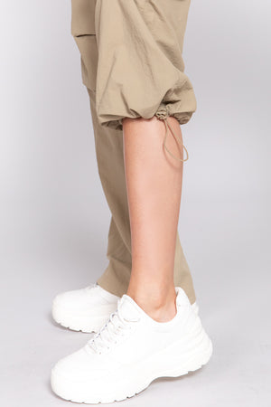 - Waist Elastic Parachute Pants - 3 colors to choose from - womens pants at TFC&H Co.