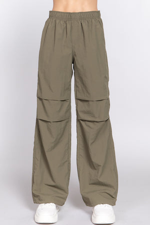 - Waist Elastic Parachute Pants - 3 colors to choose from - womens pants at TFC&H Co.