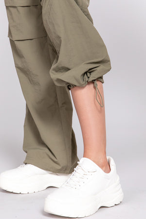 - Waist Elastic Parachute Pants - 3 colors to choose from - womens pants at TFC&H Co.