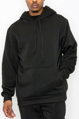 Black - Fleece Men's Pullover - 3 colors - mens hoodie at TFC&H Co.