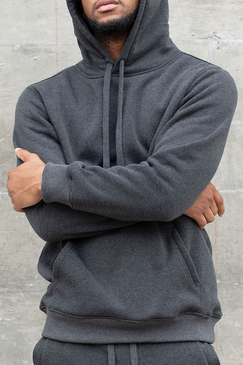 Charcoal - Fleece Men's Pullover - 3 colors - mens hoodie at TFC&H Co.