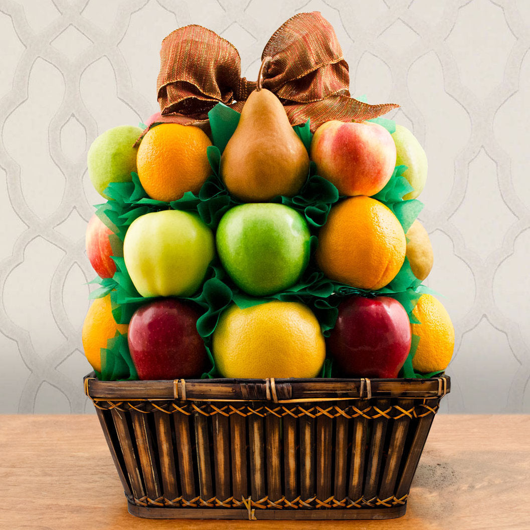 - Fruitful Indulgence: Fruit Gift Basket - Gift basket at TFC&H Co.