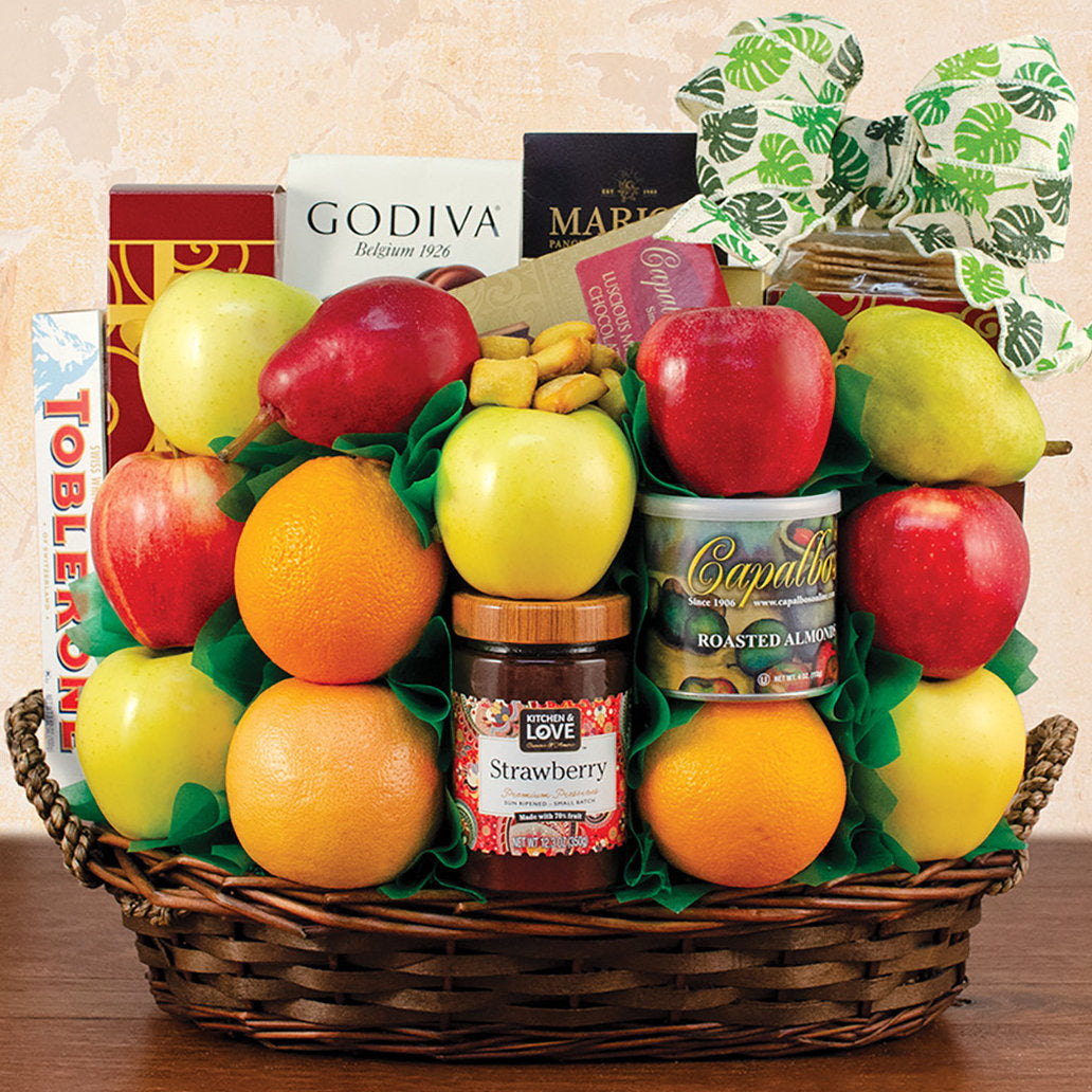 - Signature Gourmet: Kosher Fruit Gift Basket - Gift basket at TFC&H Co.