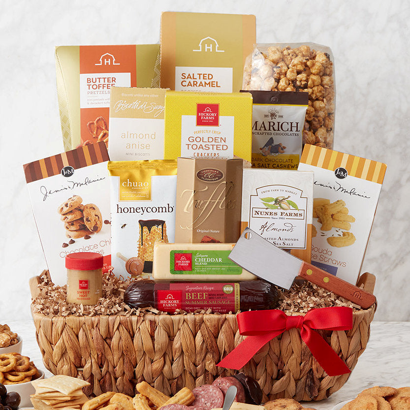 - Decadent Elegance: Gourmet Gift Basket - Gift basket at TFC&H Co.